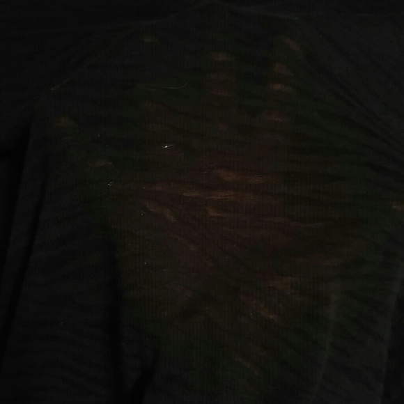 Black long sleeve top - Picture 3 of 3