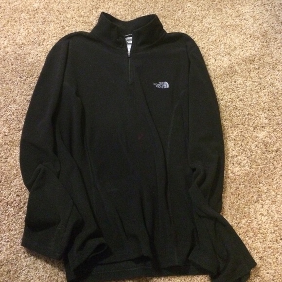 Fleece north face quarter zip