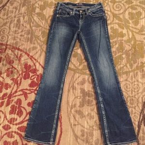 Aiko Bootcut silver jeans size W27/L33