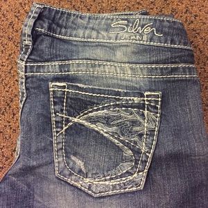 Slim distressed silver jeans Tuesday slim fit