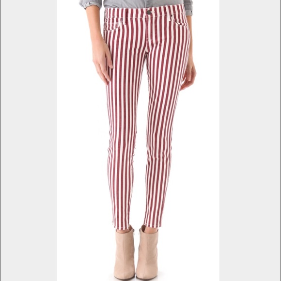 NWT genetic denim stripe shya skinny