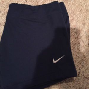 Navy blue nike spandex