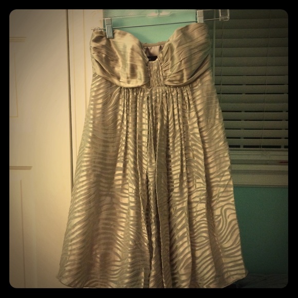 Fun silver dress!