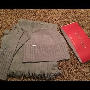 Calvin Klein 3 piece winter set