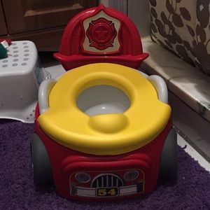 Small, Firetruck training potty