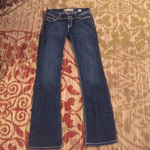 BKE Stella boot cut jean size 27L