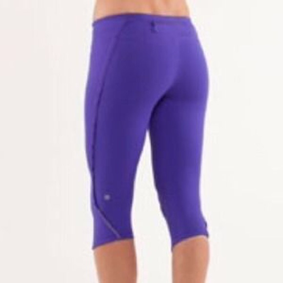 Rare Lululemon Fast & Free Ruffle Crop