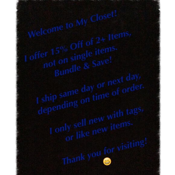 Welcome to my closet!