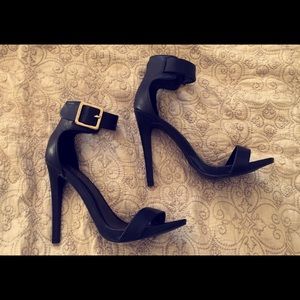 Black heels