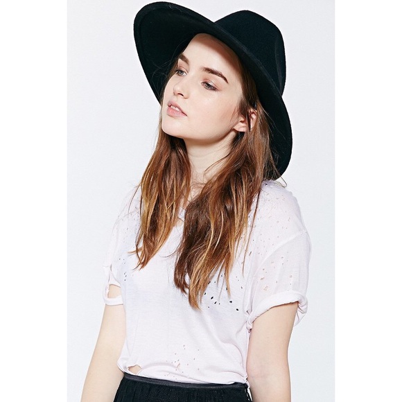 Wide brim hat by urban outfitters