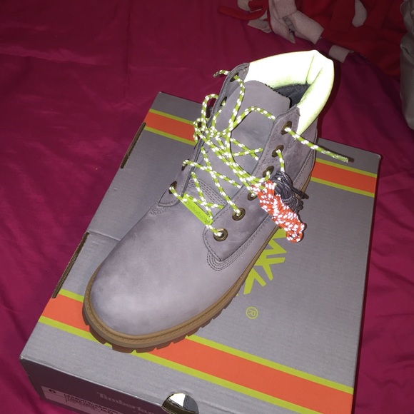 Timberland: BRAND NEW 'Safety Grey' Boots