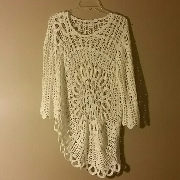 Lace dress/long shirt