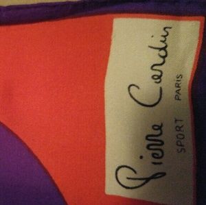 Pierre Cardin vintage scarf