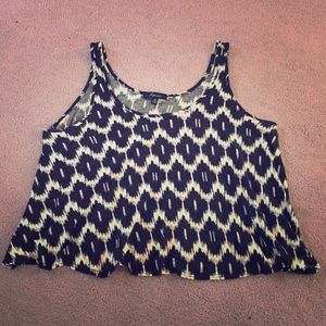 Black and White Tank Top