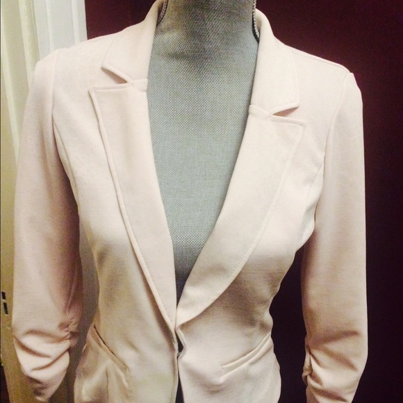 Pale pink blazer