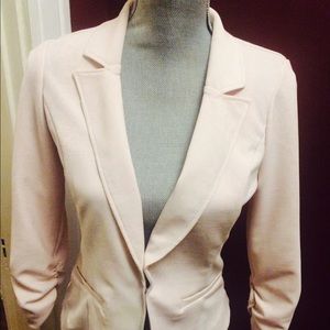 Pale pink blazer
