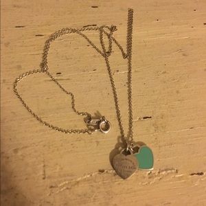 Double Heart Tag Pendant Tiffany and Co