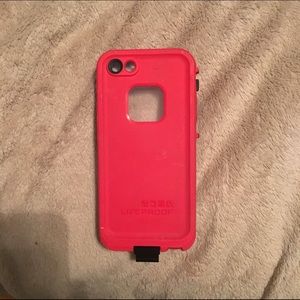 Red lifeproof