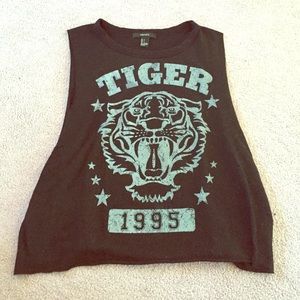 Black Muscle Tee
