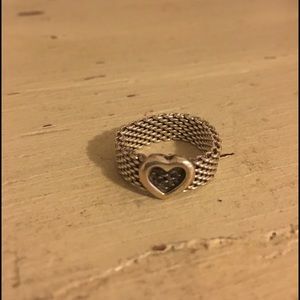 Tiffany and Co Somerset Heart Ring