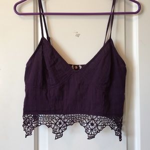Free people crop top.