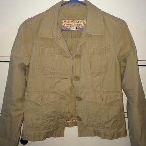 Abercrombie & Fitch cargo military jacket