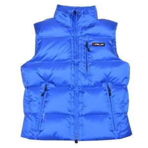 1 DAY SALE Ralph Lauren Men Blue Down Puffer Vest