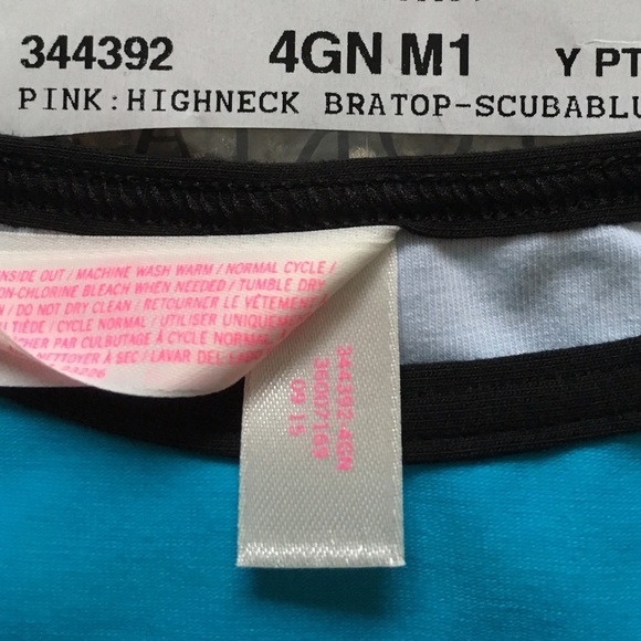 ✨NWT- VS PINK Highneck Bra Top✨ - Picture 4 of 4