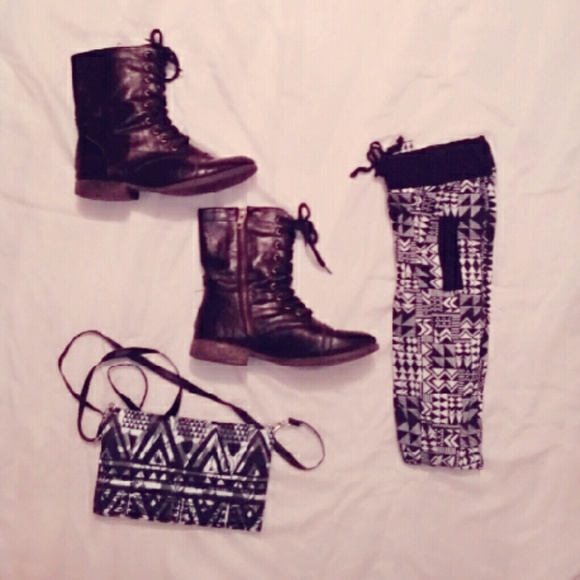 2 Piece Tribal Print Set