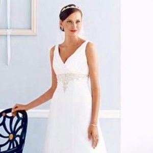 Beautiful David's Bridal Wedding Gown