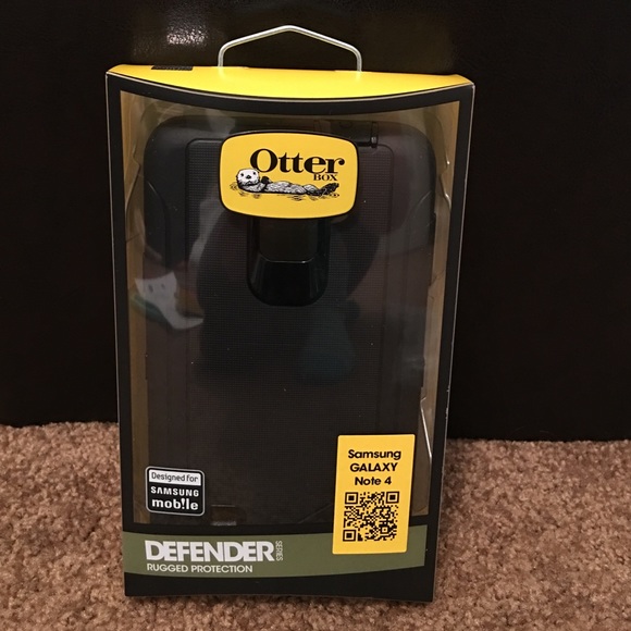 Black Otterbox for Note 4