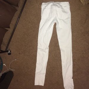 White jeans