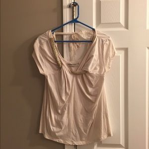 All Saints Top with gold detailing