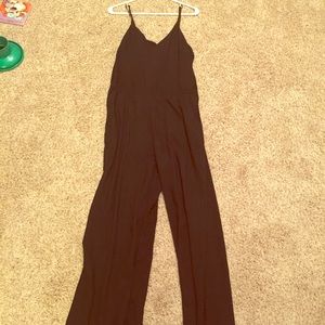 Black H&M spaghetti strap jumpsuit