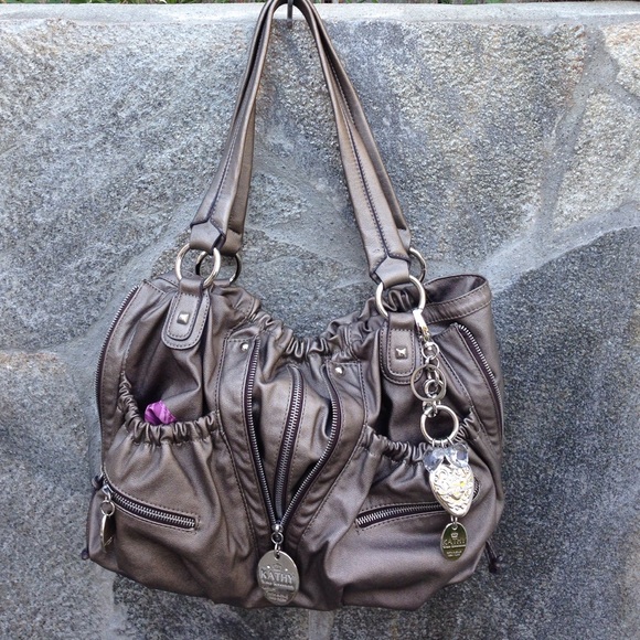 Kathy Van Zeeland Handbags - Pewter Kathy Van Zeeland bag