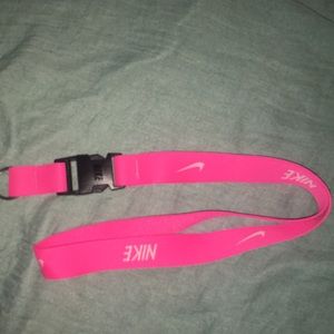 Hot pink Nike Lanyard