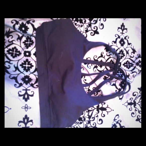 Lulu lemon black Sports bra