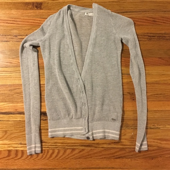 Light gray cardigan