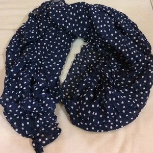 Polka dot scarf