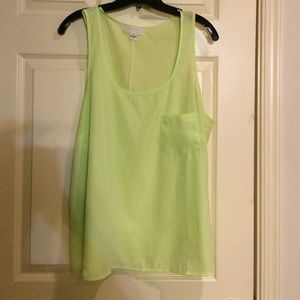 Lime Green Forever 21 Plus Tank