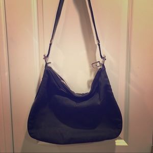 Authentic Gucci Black Nylon Purse
