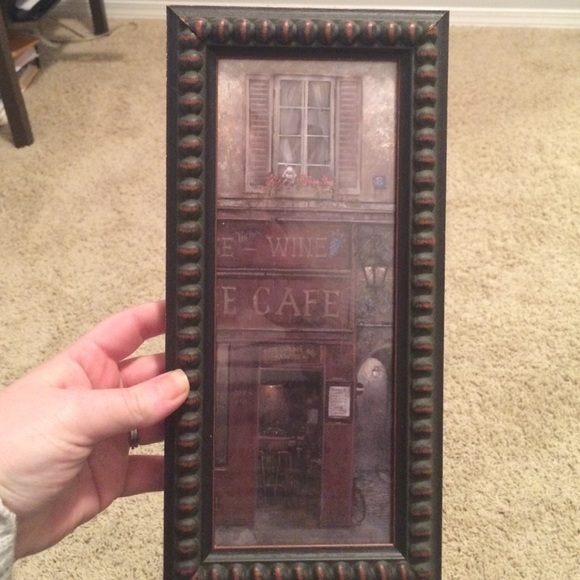 Two framed pictures