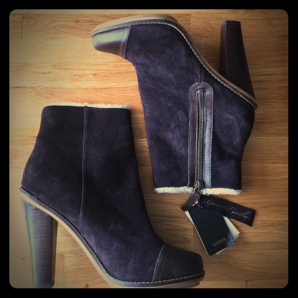 💥REDUCED💥Mango Sheering Booties