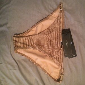 BCBGMAXAZRIA Alligator Print Bikini Bottom