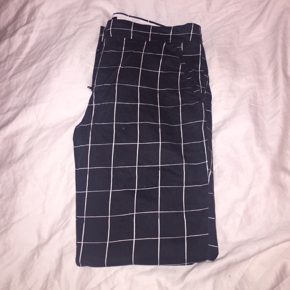 Checkered Pants
