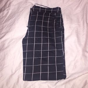 Checkered Pants