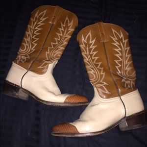 Acme Strong Classic Cowboy/Cowgirl Leather Boots