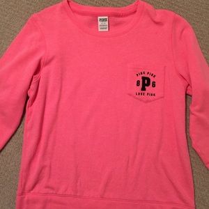 VS PINK long sleeve sweat shirt.