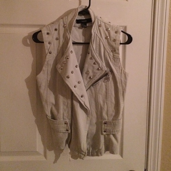 Denim vest size small