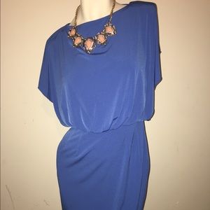 Jessica Simpson blue dress